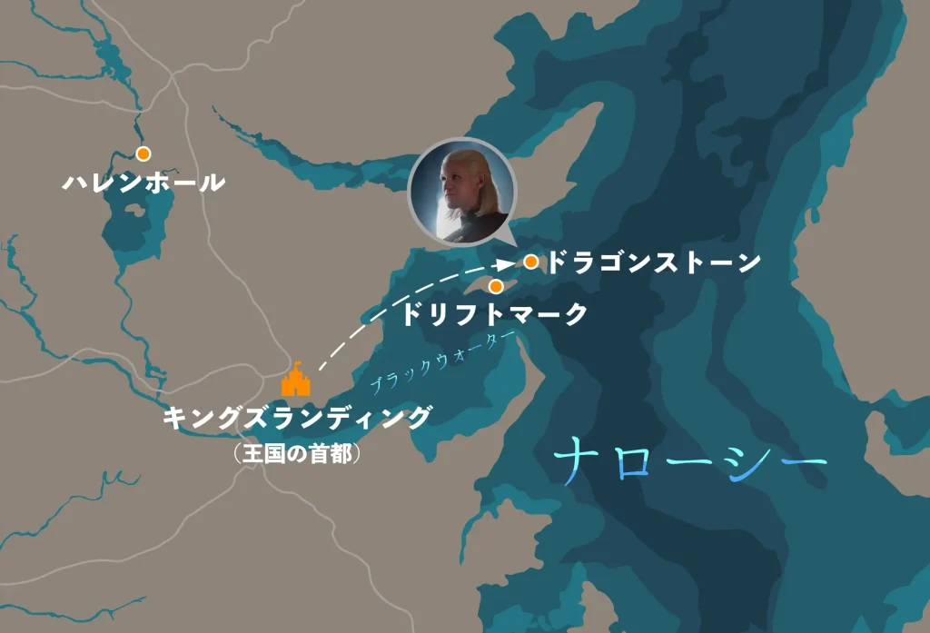 ドラゴンストーンとドリフトマーク