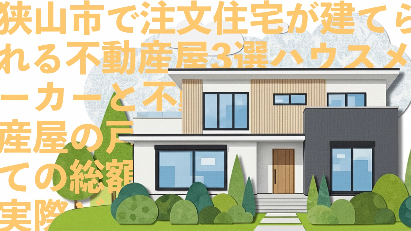 狭山市の注文住宅が建てられる不動産屋のアイキャッチ画像